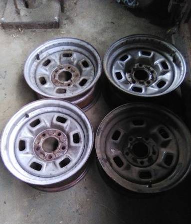 1971 - 80 Chevy Camaro Nova Rally Wheels 1