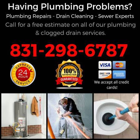 $59 Same Day Plumber, Plumbing, Drain Cleaning, Water Heater Services 1