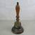 Captain's Nautical Maritime Bell  Metal With Wooden Handle 12" Tall 1 thumbnail