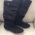 Lower East Side Women's black suede boots size 8 3 thumbnail