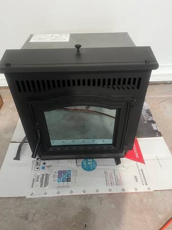 Pellet Stove Insert 1