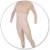 Mid Calf Body Shaper "2nd Stage" Without Zippers By Contour - Style 28 2 thumbnail