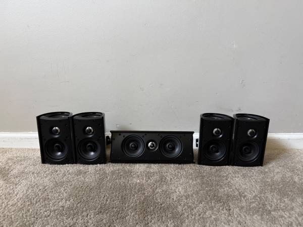 Definitive Technology ProCinema 600 5 Home Theater Surround Speakers 1