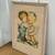 Vintage 40’s “The Stolen Kiss” Framed Lithograph by Herbert Dubler 6 thumbnail