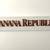 Vintage Banana Republic Logo Signage 1 thumbnail