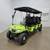 2025 Evolution D5 Ranger Lithium Ion Golf Cart, Lime Green 1 thumbnail