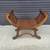 Regency Gondola Stool / Savonarola Roman Style Rattan Chair. 2 thumbnail