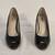 Metro 7 Black Patent Leather Peep Toe High Heels Women's Size 9-1/2 3 thumbnail