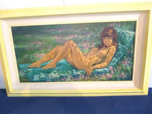 Nude Original Oil Painting by Roger Arno 1
