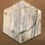 West Elm Hexagon White Marble 2 thumbnail