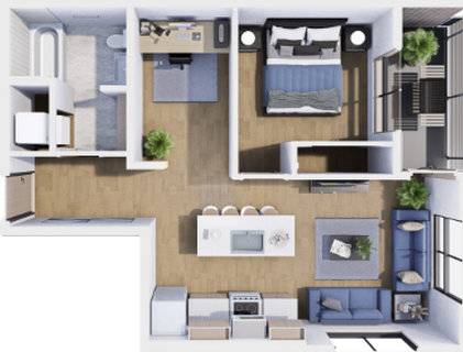 $1,612 / 1br - 642ft2 - Where Everett's Past Fuels Your Future -ONE MONTH FREE! Apply Today. (3402 Colby Avenue Everett, WA 98201)63929301687683123