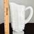 Westmoreland White milkglass paneled grape motif 1 quart pitcher 8” 6 thumbnail