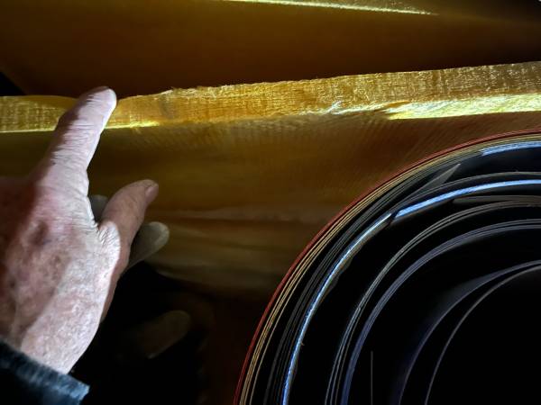 1”  2x4’  sound deading fiberglass  panels 1