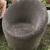 Vintage Brown Wicker Barrel Chair 1 thumbnail