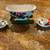 VTG Lefton Holly Sleigh and Candle Holders 1 thumbnail