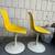Vintage Mid Century Modern Fiberglass Tulip Dining Chairs 6 thumbnail