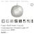 Capiz Shell Globe Lantern 4 thumbnail