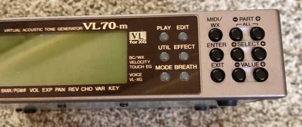 Yamaha VL70-m Virtual Acoustic Tone Generator w/ Patchman