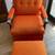 Vintage recliner chair and ottoman 1 thumbnail