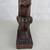 African Hand Carved Wood Folkart Exotic Tribal Woman Sitting Sculpture 3 thumbnail