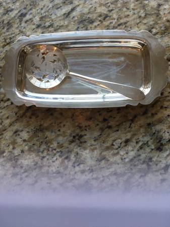 CRANBERRY SET SILVERPLATE 1