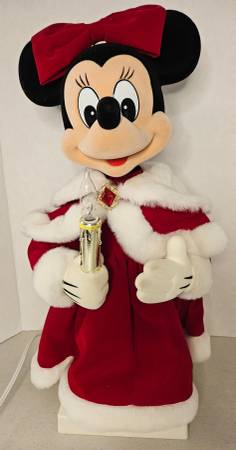Musical Animated Christmas Minnie Mouse 22
