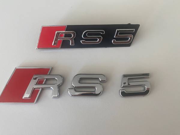 Audi RS5 Badges 1