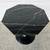 Modern octagonal bistro / kitchen / dining table with faux marble top 5 thumbnail