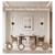 Rechargable Wall Sconce Set of Two, Modern Wireless USB Sconce Lights 2 thumbnail