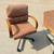 Dining Table with Leaf and Four Rolling Casters Armchairs Arm Chairs Padded Upho 8 thumbnail