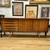 Vintage Mid Century Danish Teak Veneer Credenza. 1 thumbnail