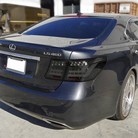 New Spyder LS460 LED Tail Lights, Black 1