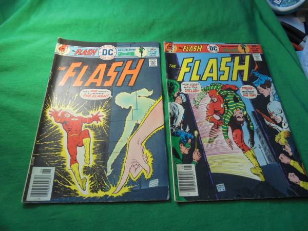 THE FLASH 242 & 243! Death of The Top!! VF/NM!! $33.00 Shipped!! 1