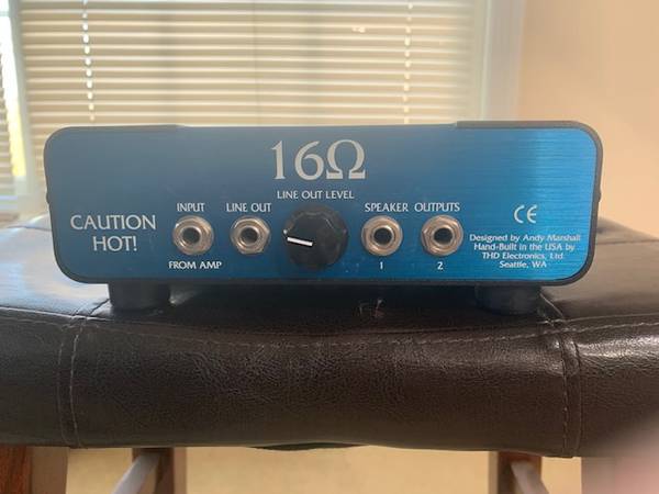 THD Hot Plate 16Ω THD Hot Plate Power Attenuator - 16 Ohm | Reverb