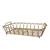 Vintage Painted Wrought Iron Basket 16"x10 1/4"x 3 1/2" 2 thumbnail