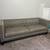 Pair Crate & Barrel Aidan Sofas – Cole Nickel Herringbone 5 thumbnail