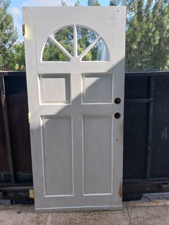Door, Exterior, 36 X 80 w/Window 1