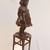 1960's Bronze Figurine Little Girl Standing on Chair 2 thumbnail