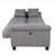 gray adjustable sofa, Hidden Storage + USB Ports 3 thumbnail