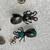 Vintage Navajo Sterling Silver and Turquoise bugs 5 thumbnail