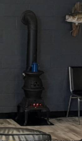 Cast Iron pot belly Stove 1