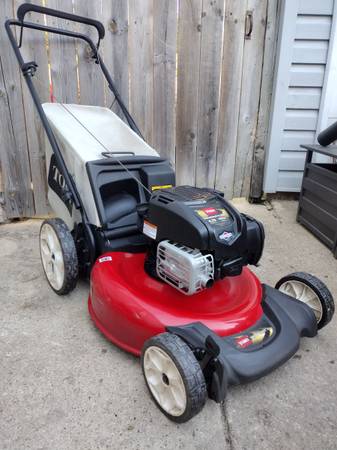 Toro 21" Inch Recycler Push Lawnmower With Bag And High Wheels 1