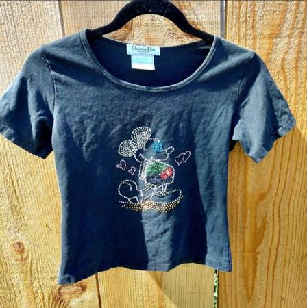 Christian dior mickey mouse shirt 1