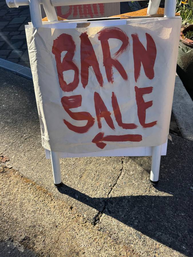 Photo 1 of 4 from Sebastopol Barn Sale Saturday only 10/24