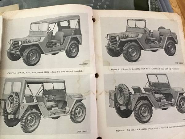 M151 MUTT technical manuals 1