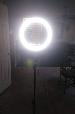 18” LED ring light High dimmable high intensity LED VIDEO + stand 1