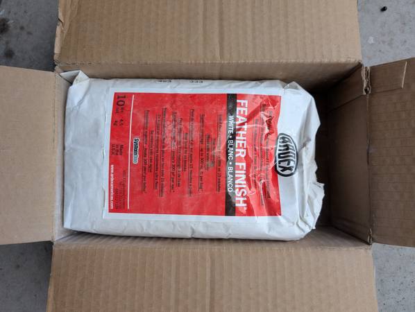 Ardex feather finish white concrete 10lbs 1