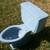 Mid-Century American Standard blue toilet 5 thumbnail