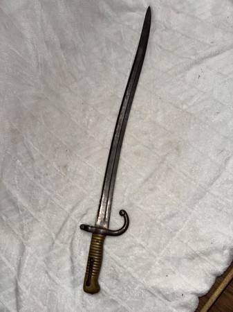 Antique French Model 1874/1886 Gras Bayonet (Second Pattern) 1