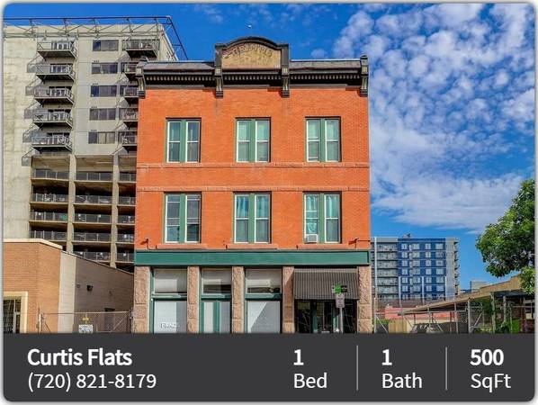 $1,045 / 1hab - 500ft2 - ¡Vistas impresionantes e increíbles comodidades! 1 habitación 1 baño 500 pies cuadrados (Denver)63973500270978121
